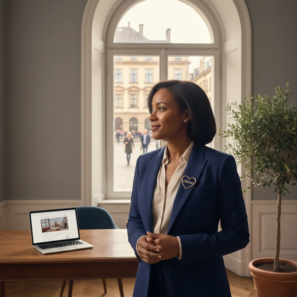 Femme regardant par la fenêtre, représentant le sentiment d'être piégée dans une relation toxique